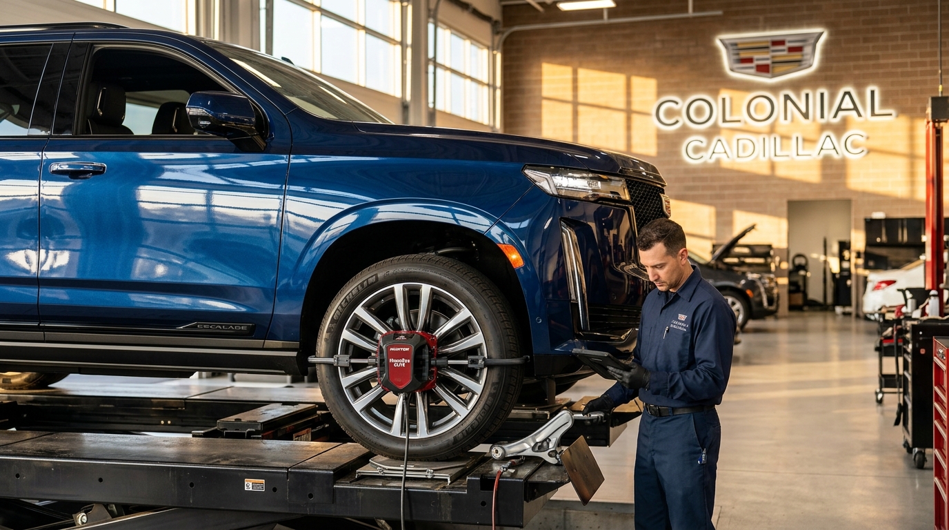 How Often Should a 2026 Cadillac Undergo a Wheel Alignment Service